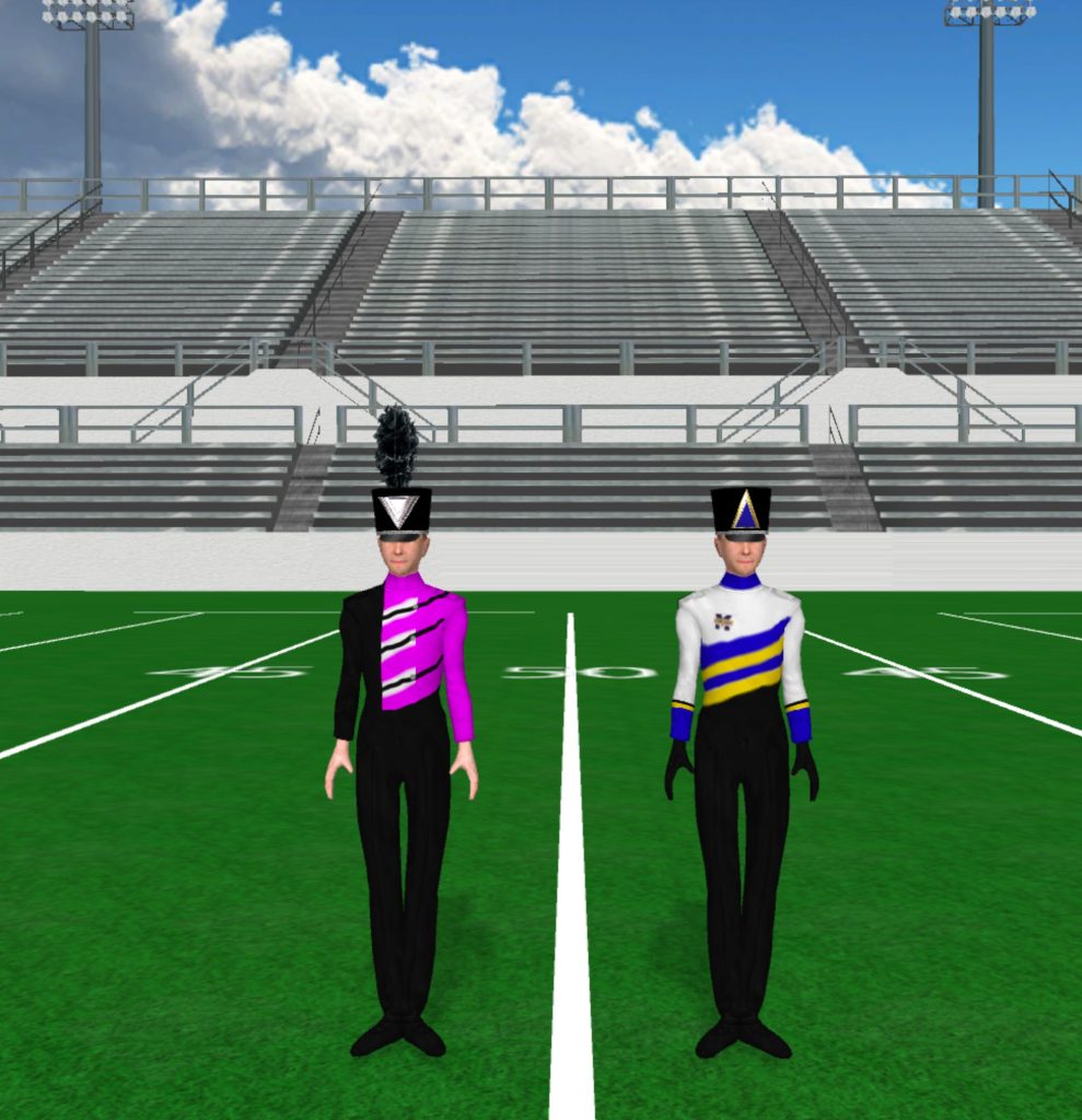 Striped Uniforms Pink And Black Uniform Black Blue Gold And White Uniform 989x1024