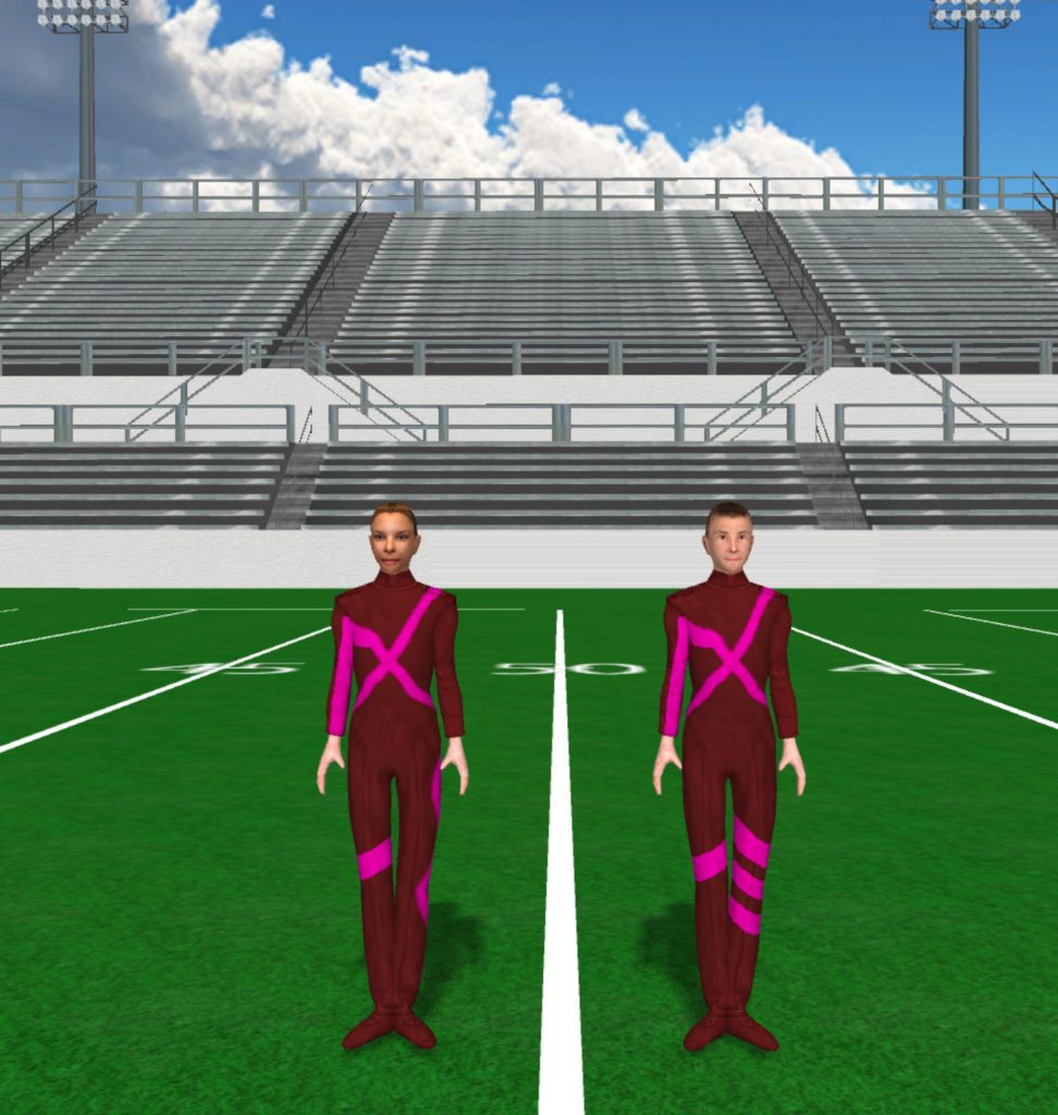 Red and Pink Guard Red And Pink Guard Uniform 972x1024