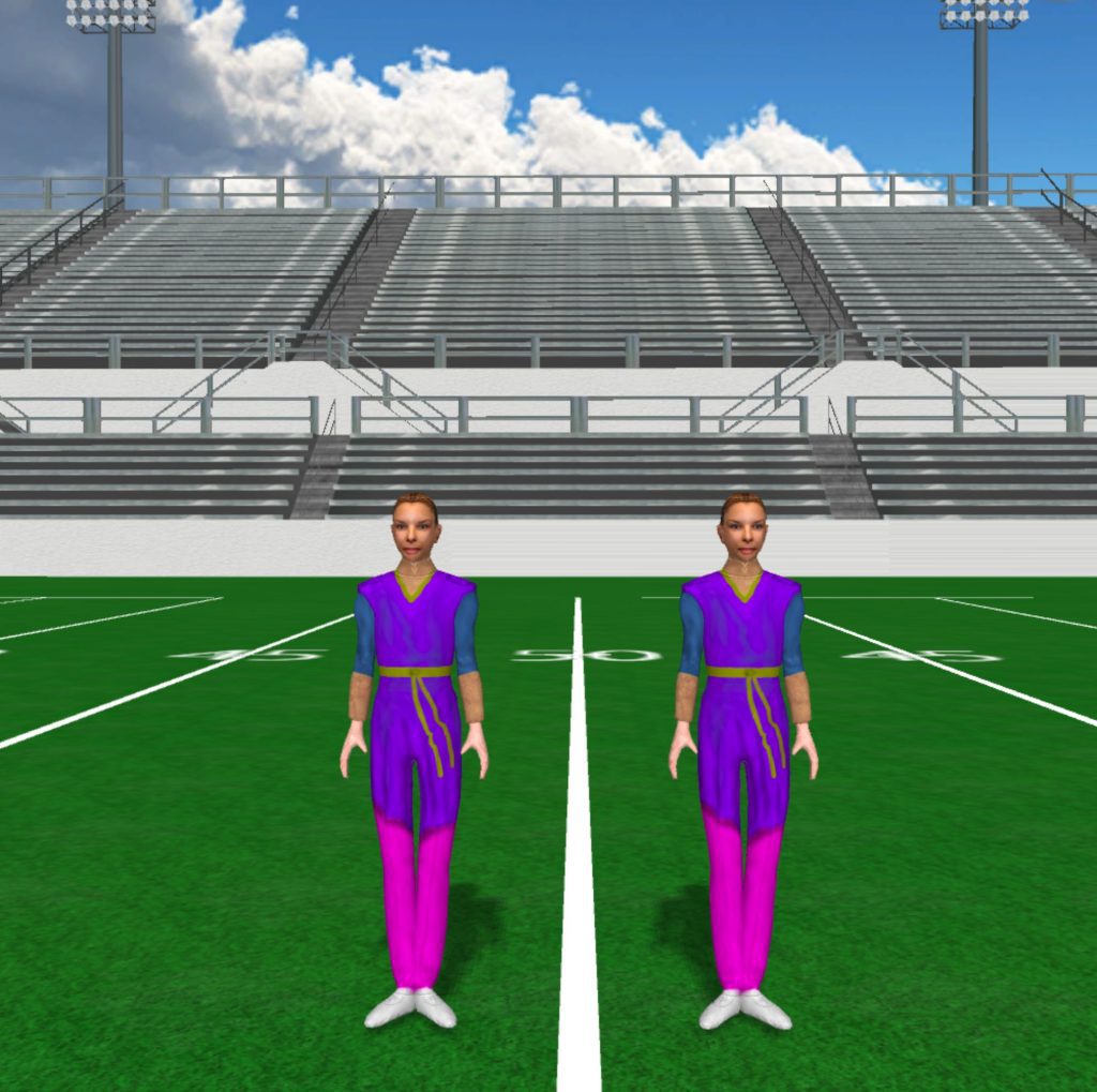 Purple Guard Spanish Fort High School Guard 1024x1019