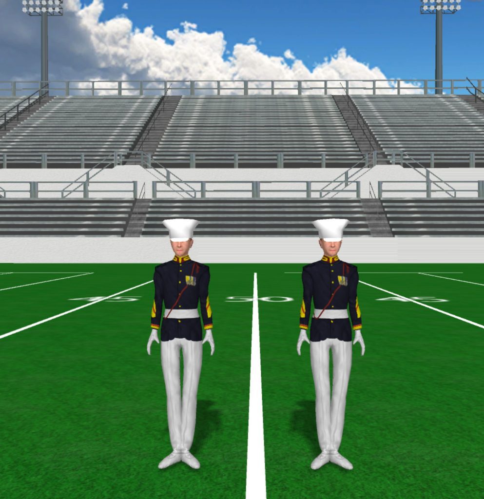 Military Style Military Marching Uniform 993x1024