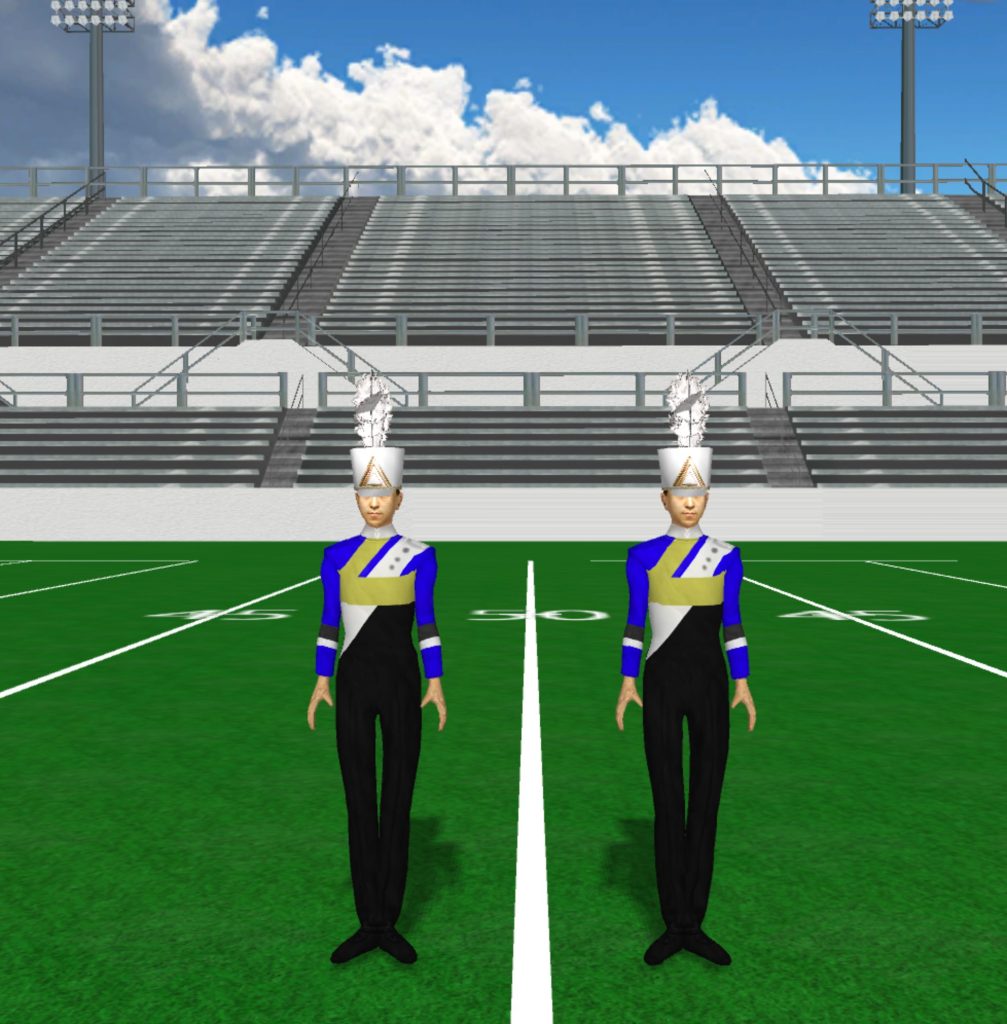 Blue and White Blue White And Gold Uniform 1007x1024