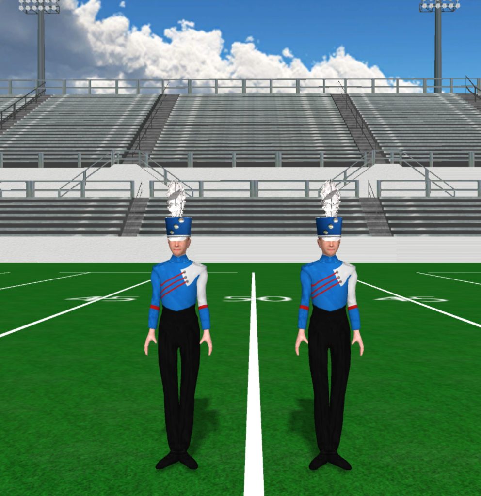 Blue and Black Blue White And Red Stripe Uniform 992x1024