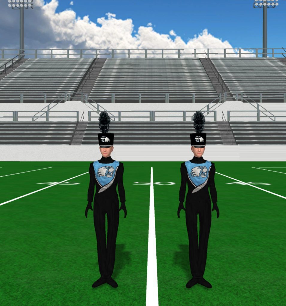 Blue and Black Lion Blue And Black Lion Uniform 955x1024
