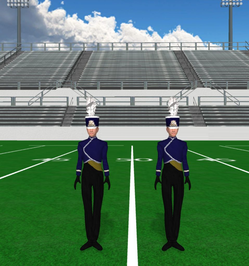 Blue and Black Black Blue And Dark Yellow Uniform 957x1024