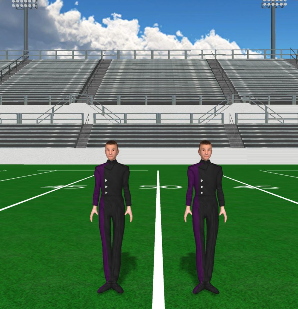 Black and Purple Black And Dark Purple Uniform 988x1024