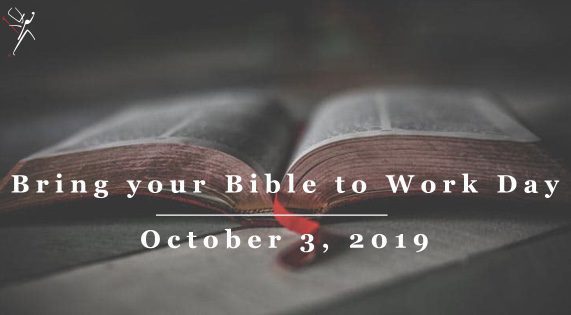 Bring your Bible to work day bible to work day
