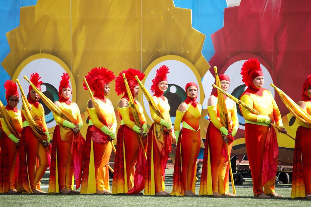 Dickinson Gator Band's <BR>"Featherbrained" Birds 1024x683 1
