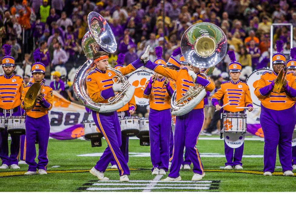 Clemson & LSU at the NCAA Football Championship Clemson1 1