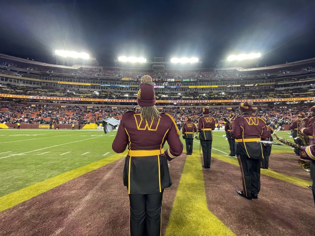 NFL Marching Bands Commanders Field 1024x768 1