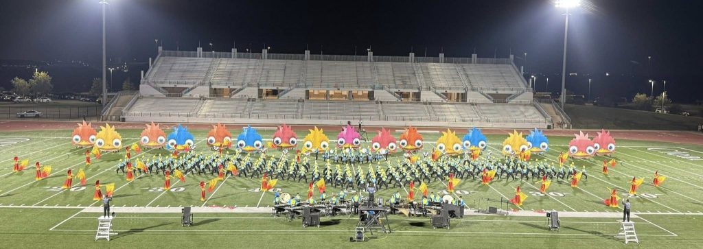 Dickinson Gator Band's <BR>"Featherbrained" feather brained 2 1