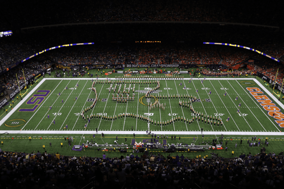 Clemson & LSU at the NCAA Football Championship LSU2 1