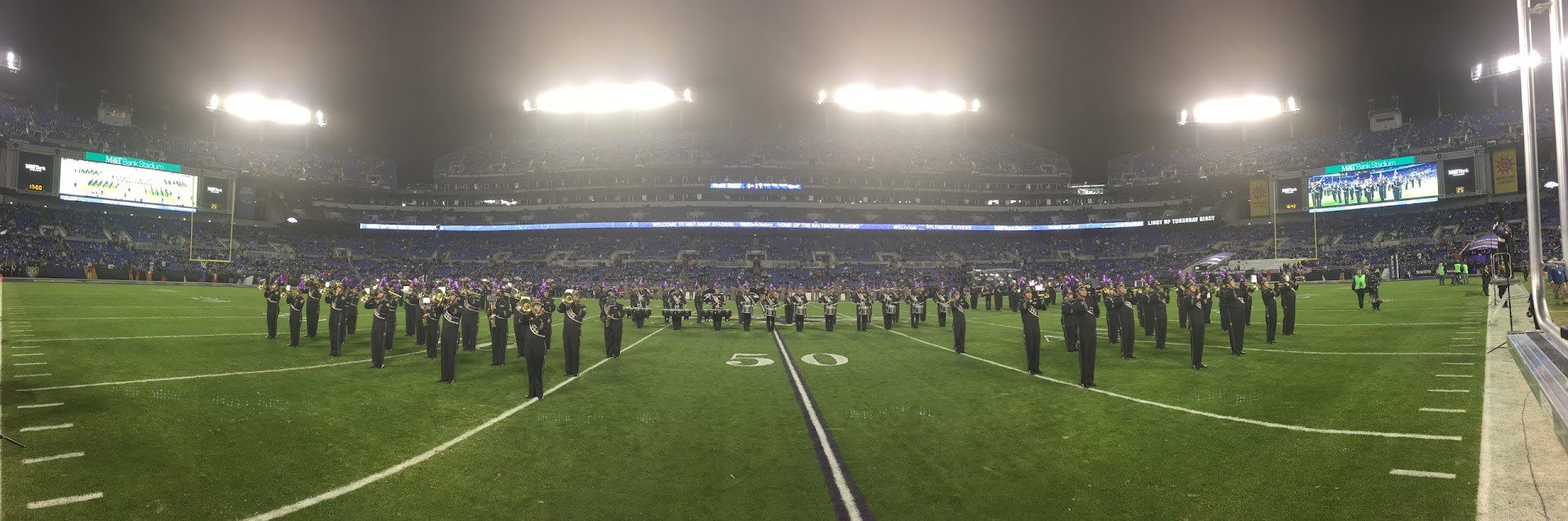 Baltimore's Marching Ravens 75th Anniversary Performers