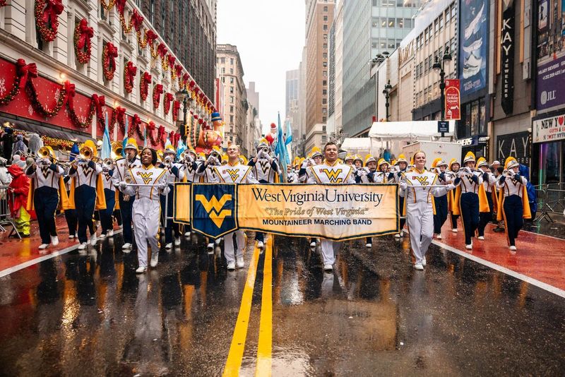 2024 Macy's Thanksgiving Day Parade WVU Parade 1